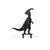 Dinosaur Garden Stakes – 5 Prehistoric Metal Yard Decorations