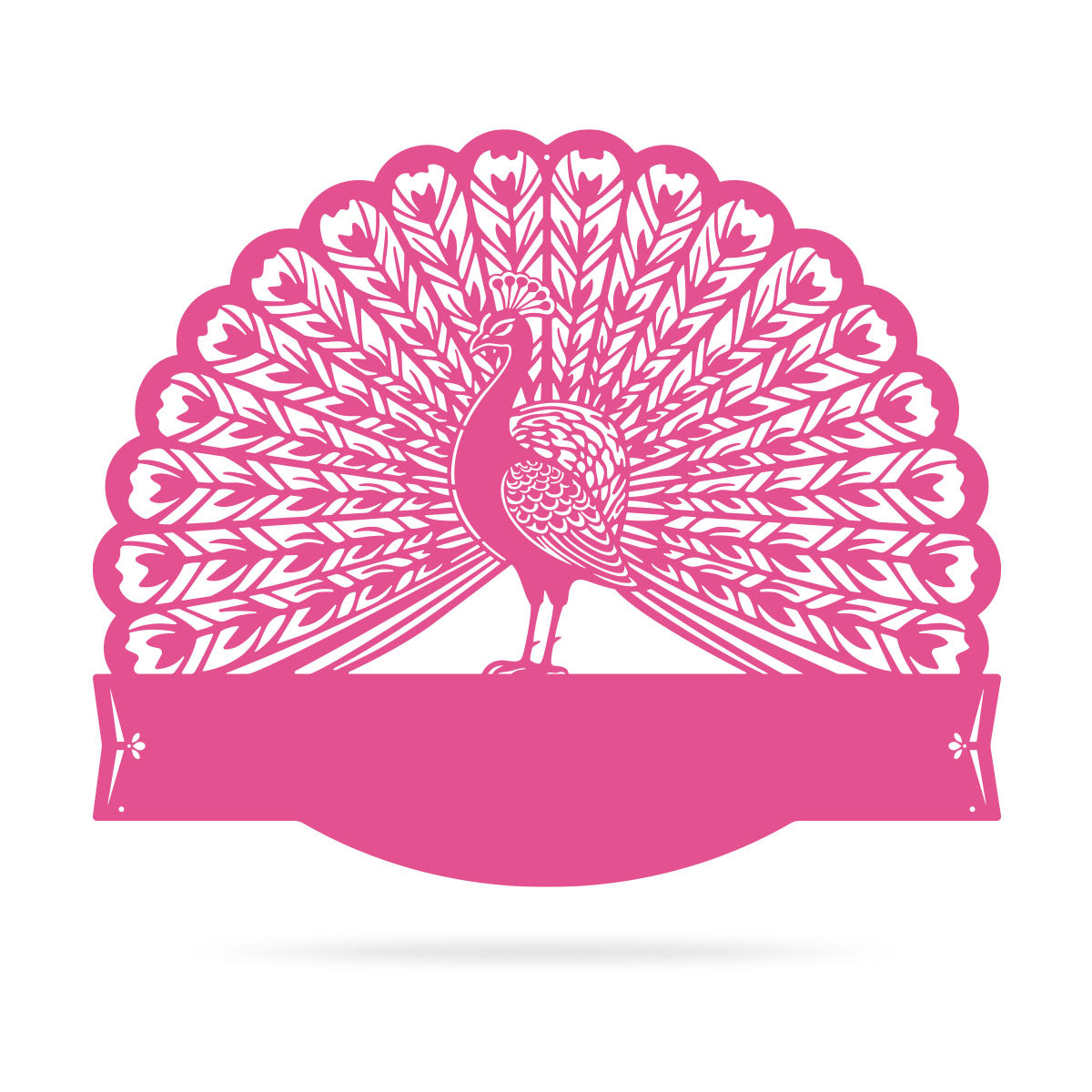 Peacock Address Monogram 15