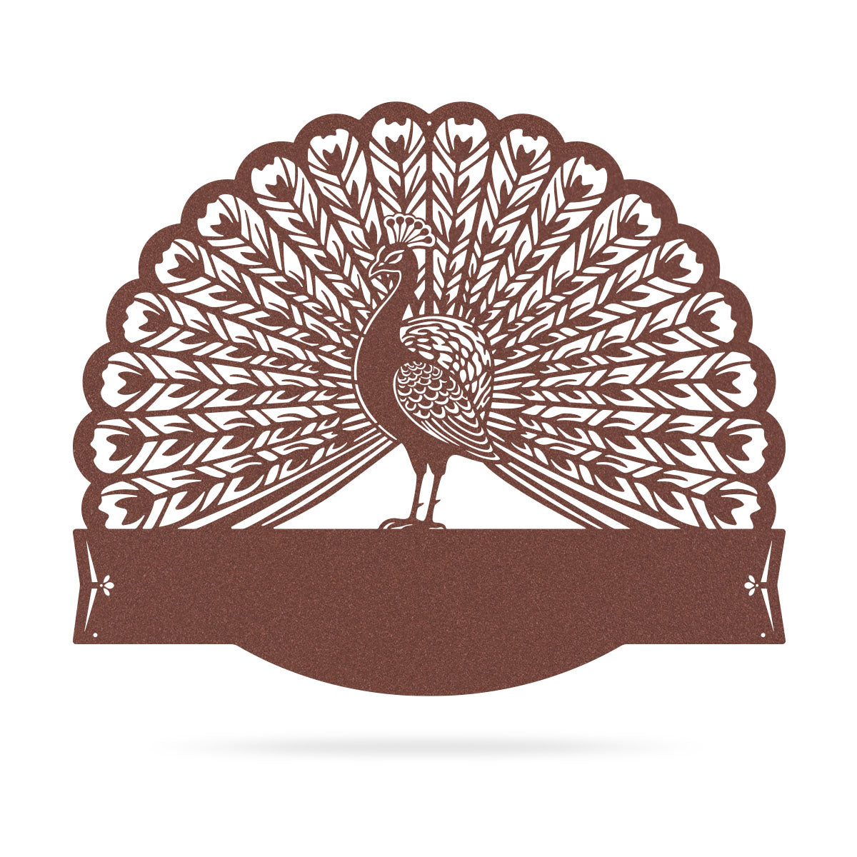 Peacock Address Monogram 15