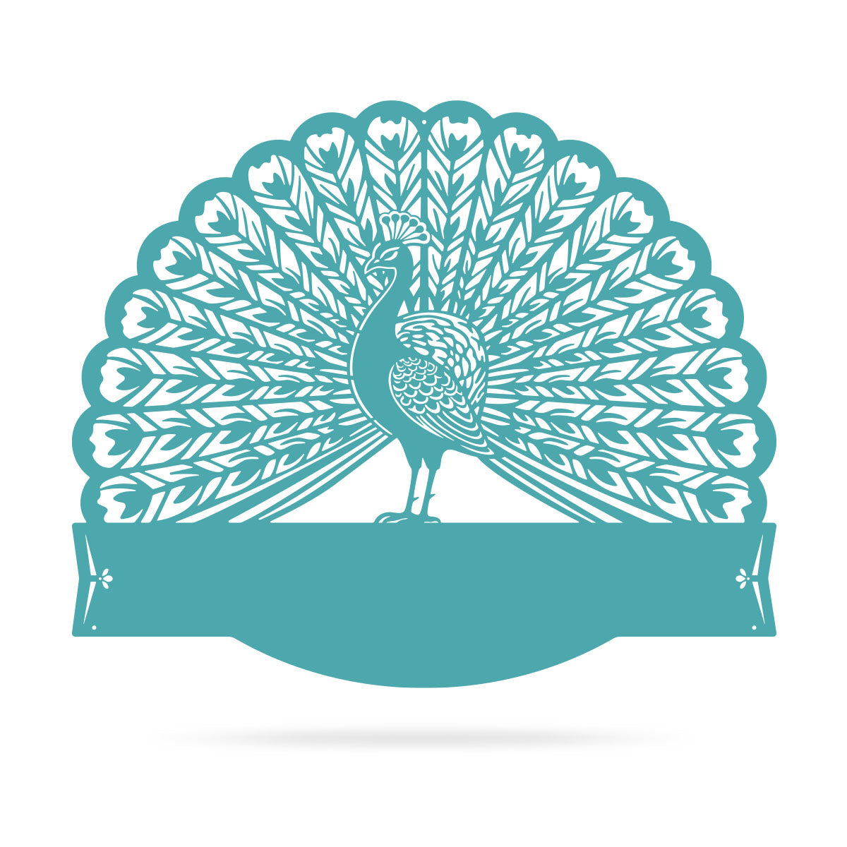 Peacock Address Monogram 15