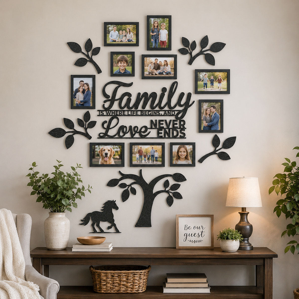 Tree of Life Family Gallery Wall - RealSteel Center