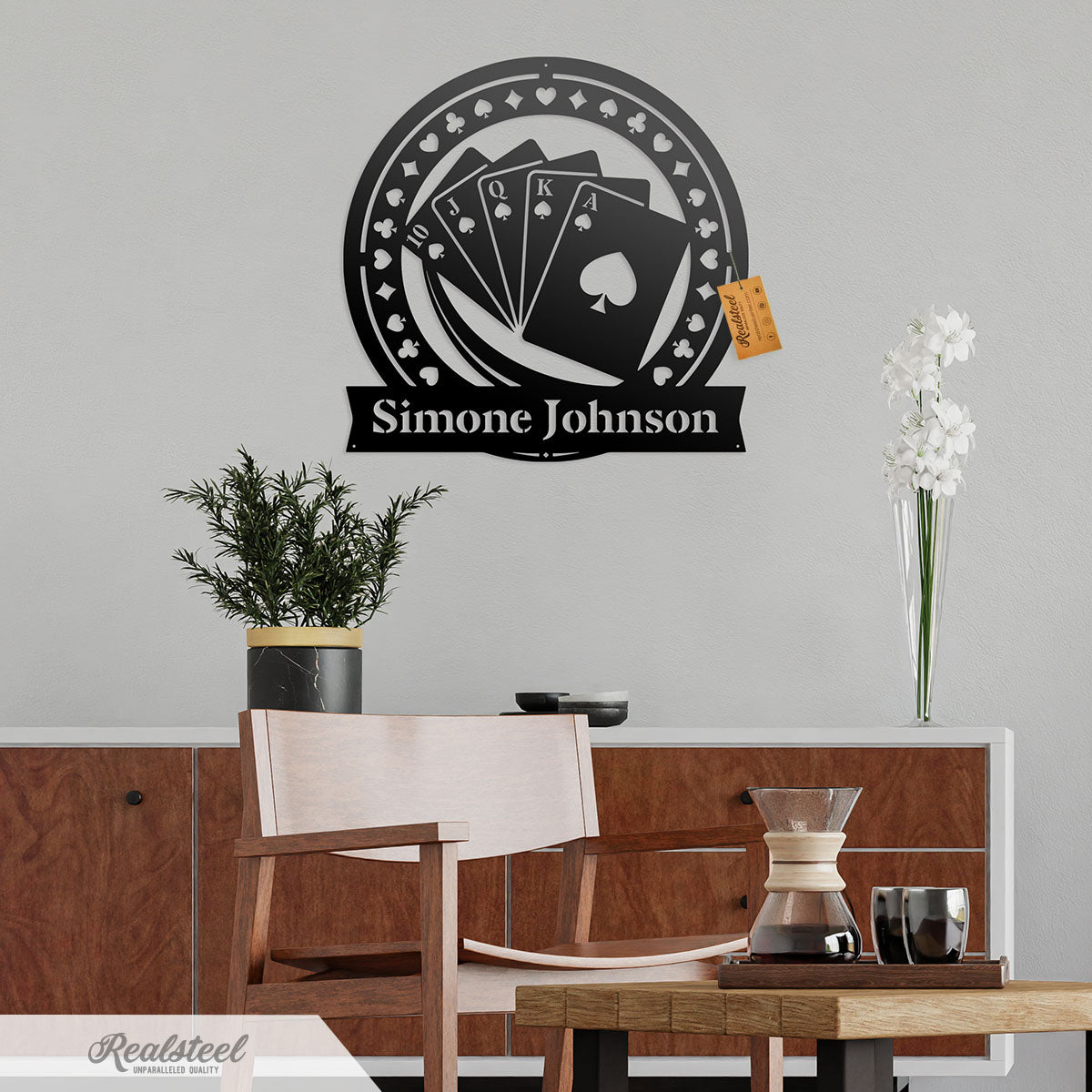 Poker Monogram - RealSteel Center