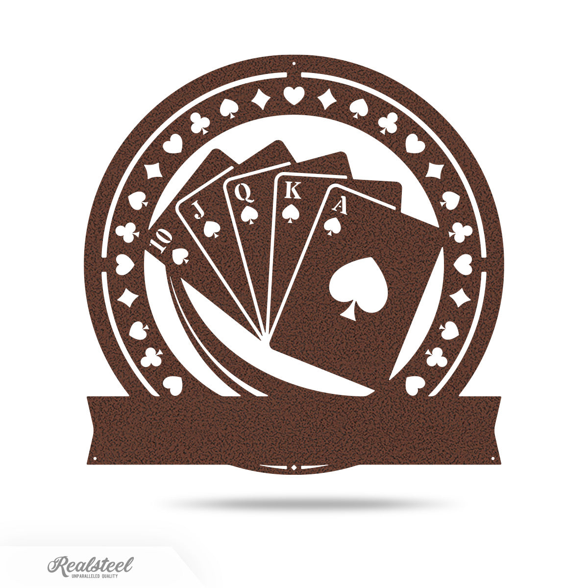 Poker Monogram 14" / Penny Vein - RealSteel Center