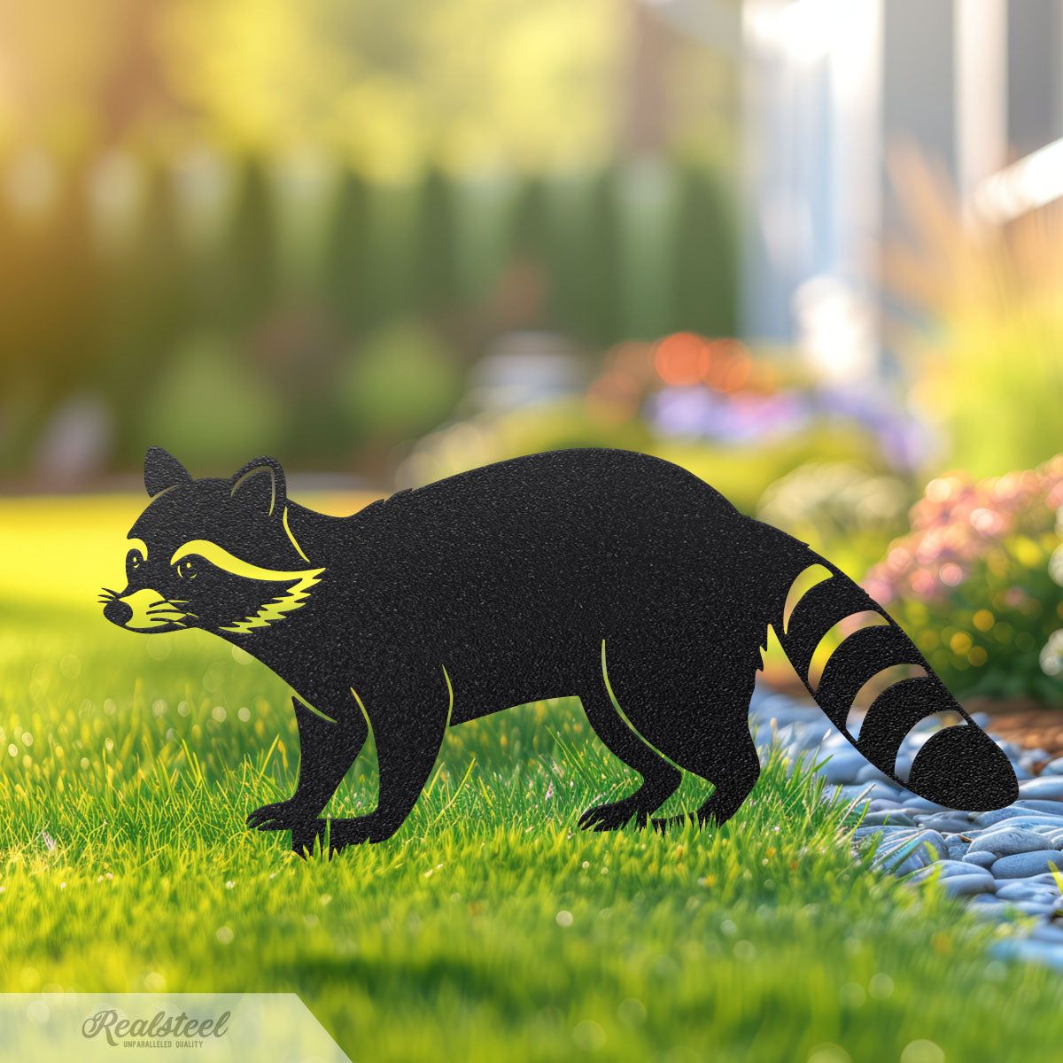 Garden Art - Raccoon Family 3 Pack - RealSteel Center