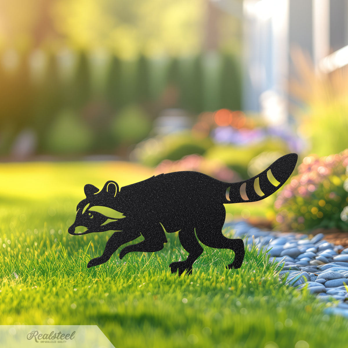 Garden Art - Raccoon Family 3 Pack - RealSteel Center