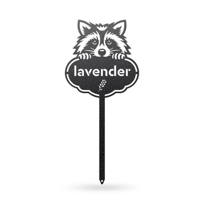 Rocky the Raccoon Seed & Plant Markers