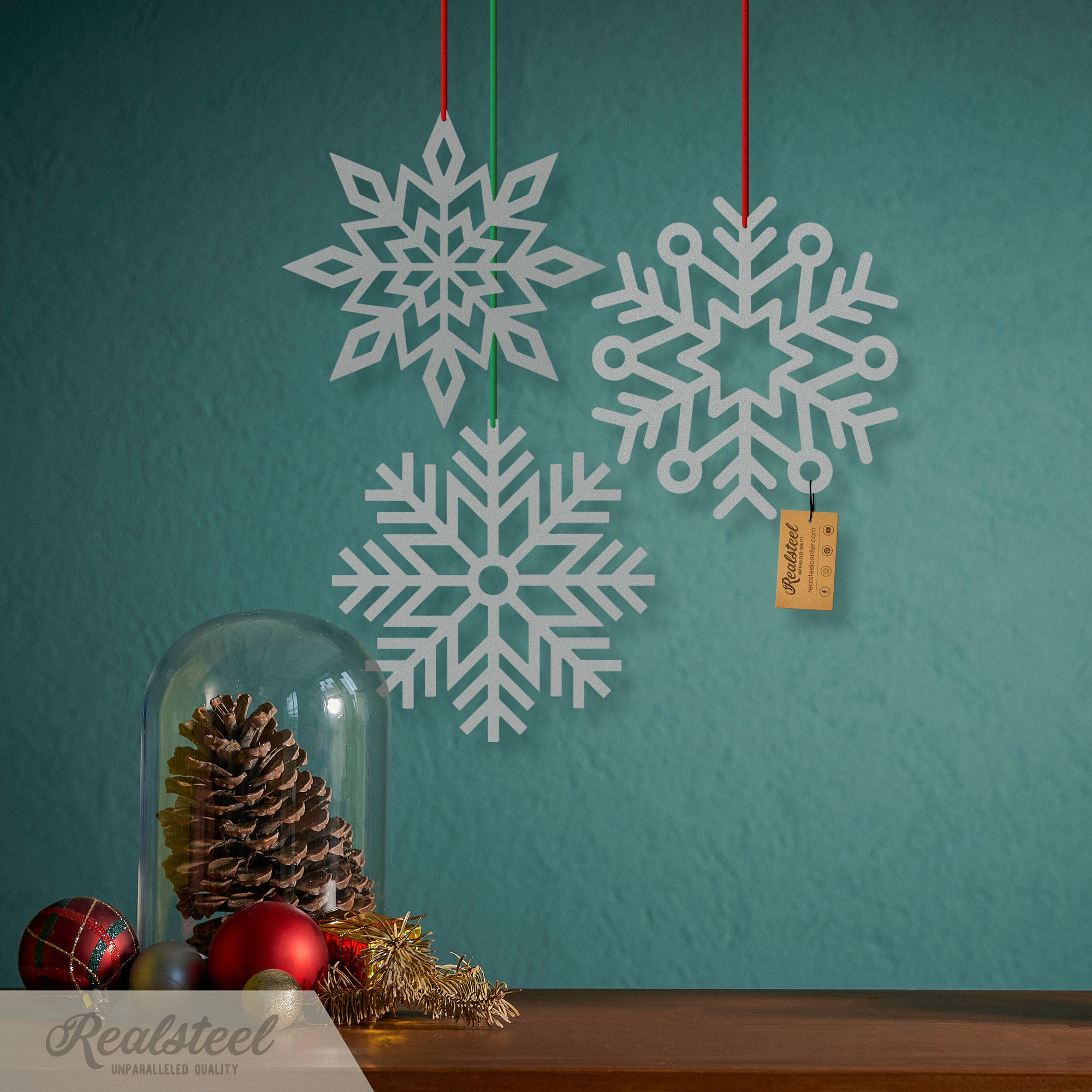 Snowflakes in Wonderland 10" / White - RealSteel Center