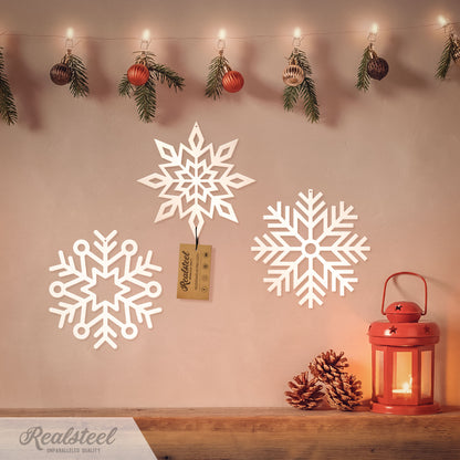 Snowflakes in Wonderland 10" / White - RealSteel Center