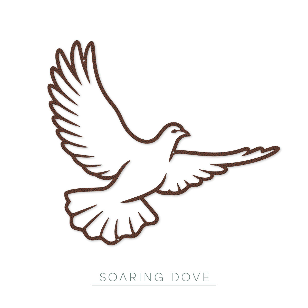 Flying Doves Metal Wall Art