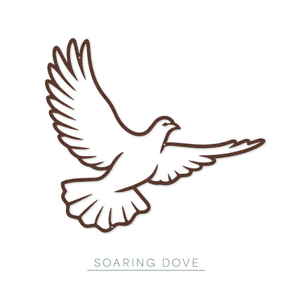 Flying Doves Metal Wall Art