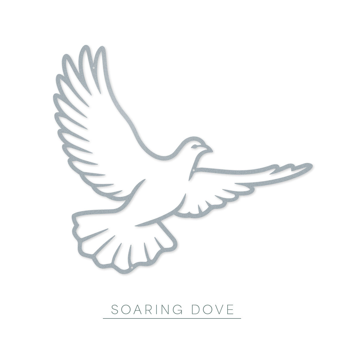 Flying Doves Metal Wall Art