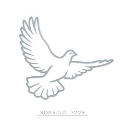 Flying Doves Metal Wall Art