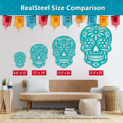 Sugar Skull Wall Art - RealSteel Center