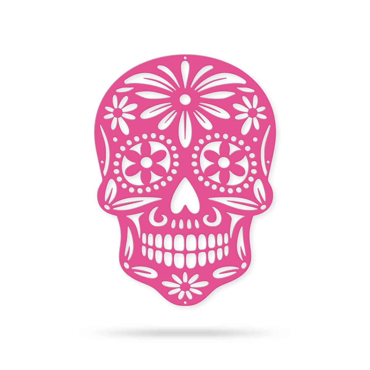 Sugar Skull Wall Art 8.6"x12" / Pink - RealSteel Center