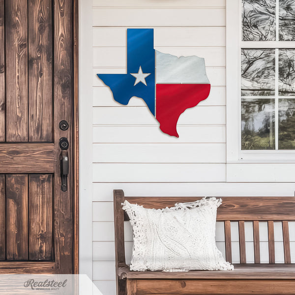 Texas Map Flag - RealSteel Center