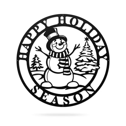 The Happy Holiday Season Snowman - RealSteel Center