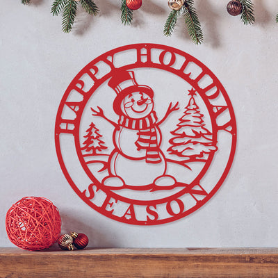 The Happy Holiday Season Snowman - RealSteel Center