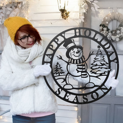 The Happy Holiday Season Snowman - RealSteel Center
