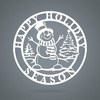 The Happy Holiday Season Snowman - RealSteel Center