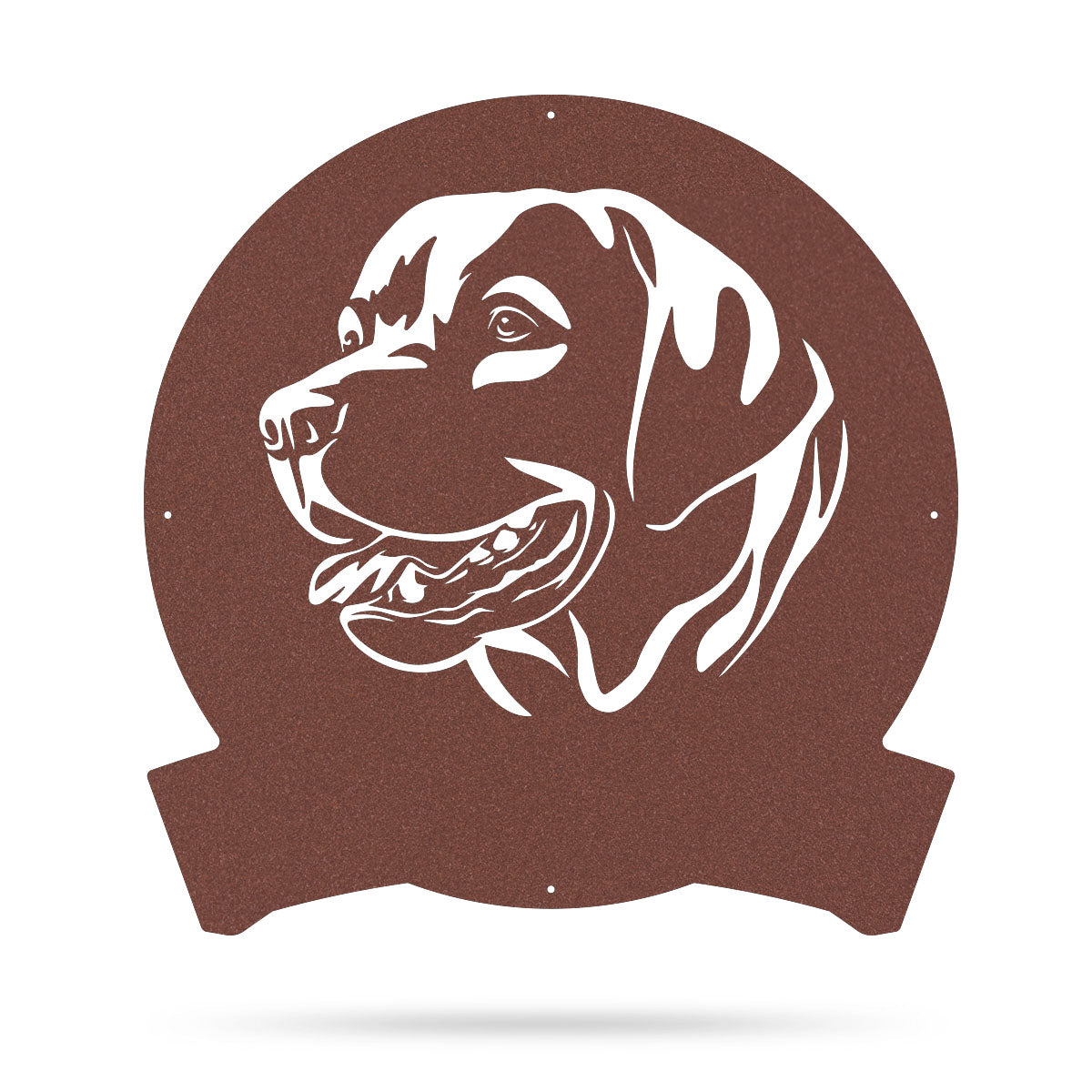 The Labrador Monogram 18" / Rust - RealSteel Center