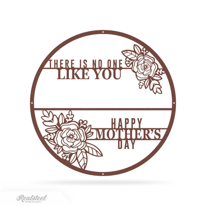 There is No One Like You Monogram 18" / Rust - RealSteel Center