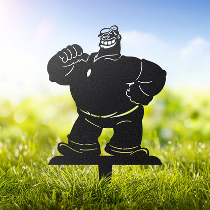 Garden Art -Popeye Stake-Set 1 - RealSteel Center
