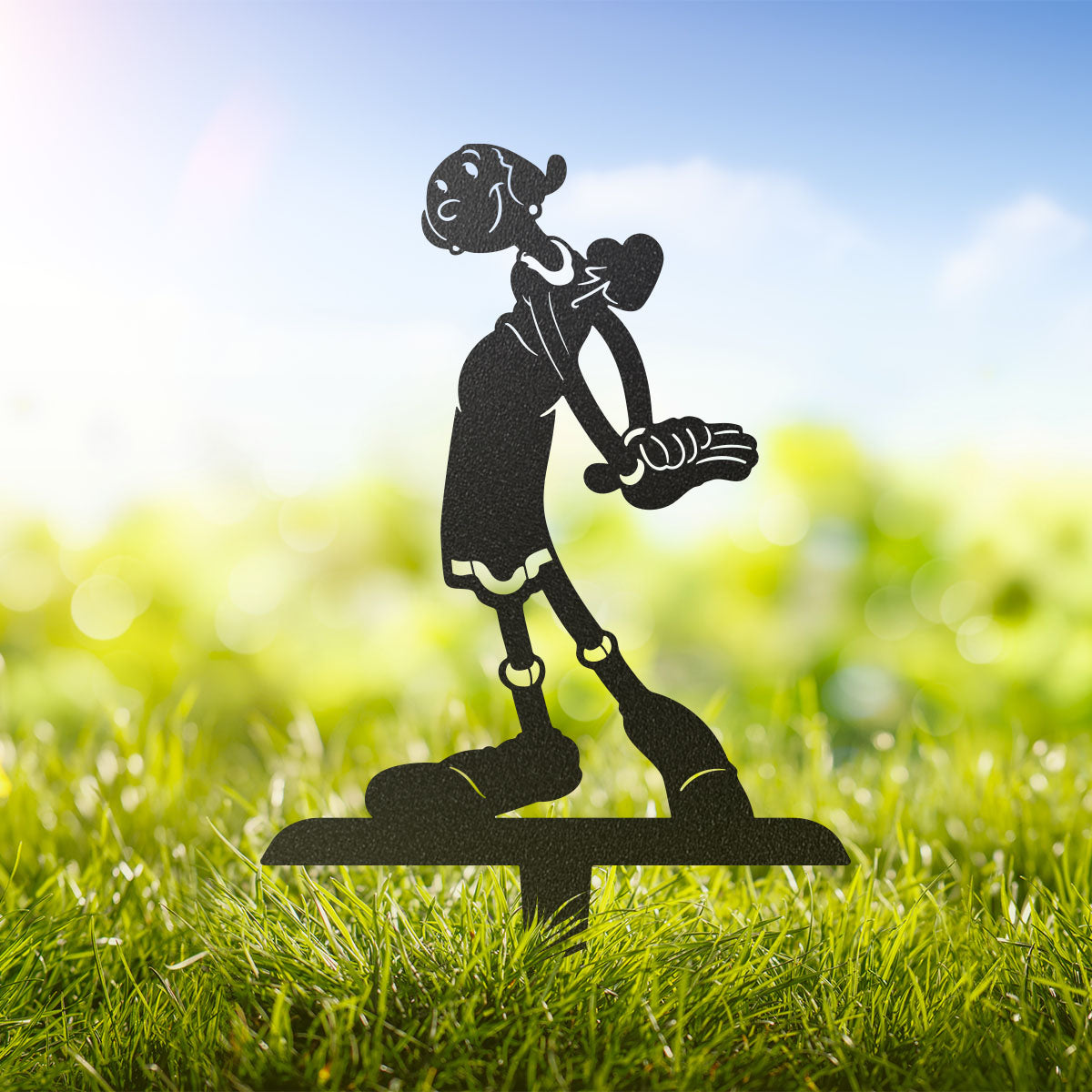 Garden Art -Popeye Stake-Set 2 - RealSteel Center