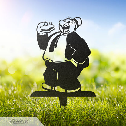 Garden Art -Popeye Stake-Set 1 - RealSteel Center
