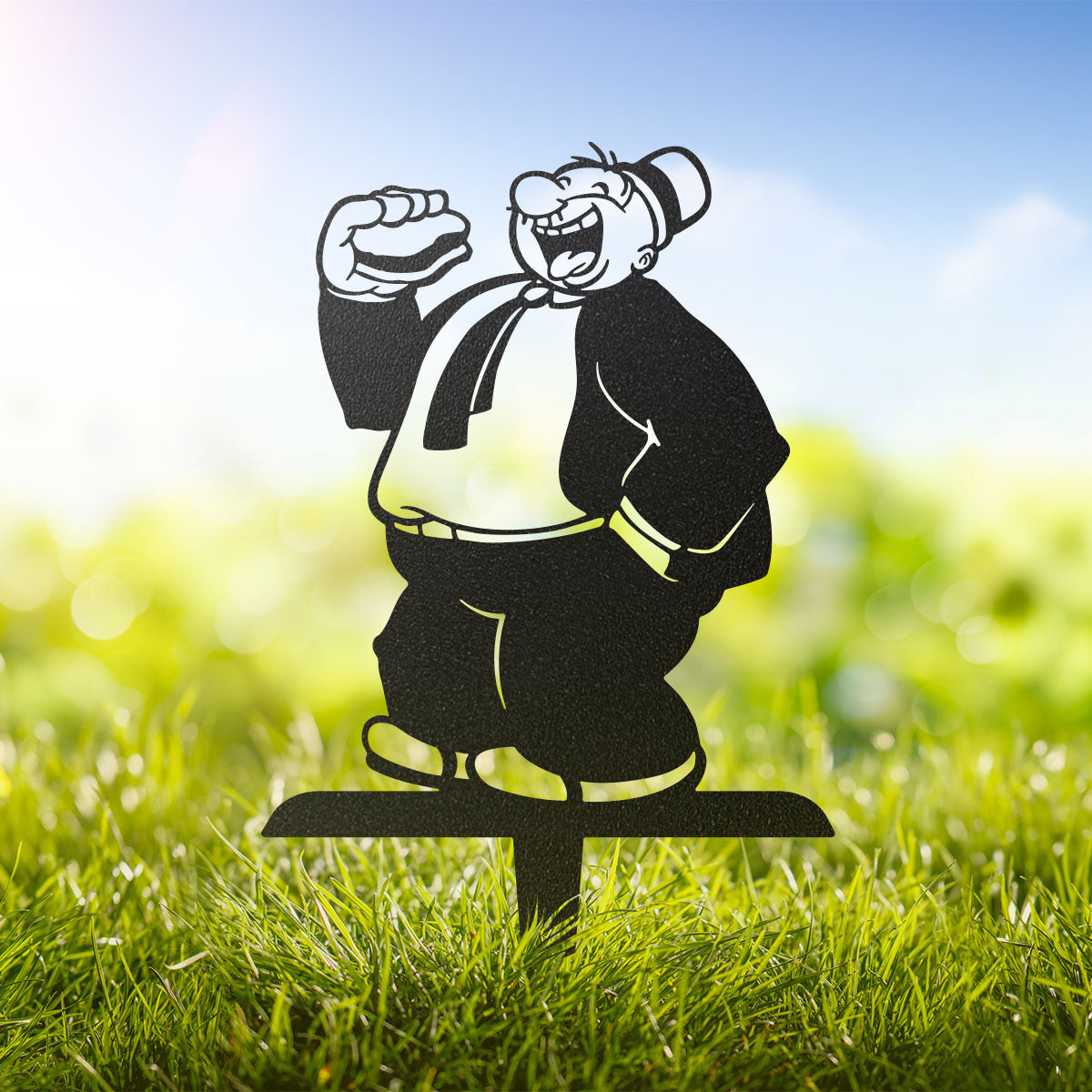 Garden Art -Popeye Stake-Set 1 - RealSteel Center