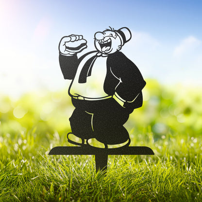 Garden Art -Popeye Stake-Set 1 - RealSteel Center
