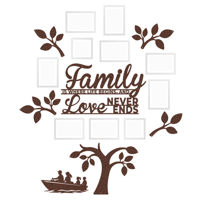 Tree of Life Family Gallery Wall Family Boating Scene / Penny Vein - RealSteel Center