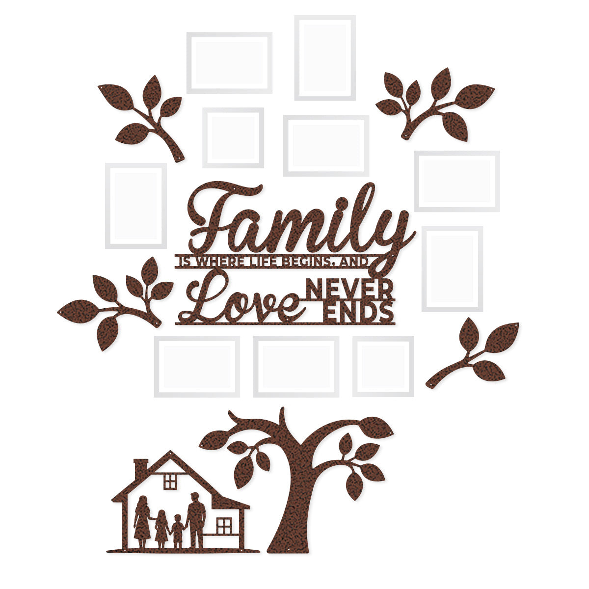 Tree of Life Family Gallery Wall Family Home / Penny Vein - RealSteel Center