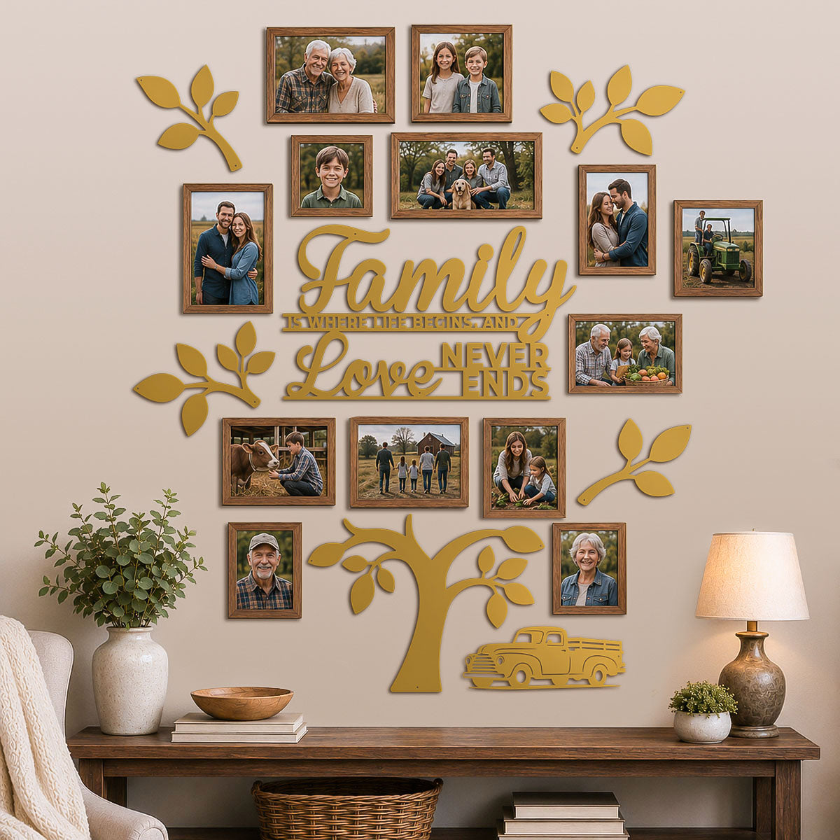 Tree of Life Family Gallery Wall - RealSteel Center
