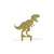 Dinosaur Garden Stakes – 5 Prehistoric Metal Yard Decorations