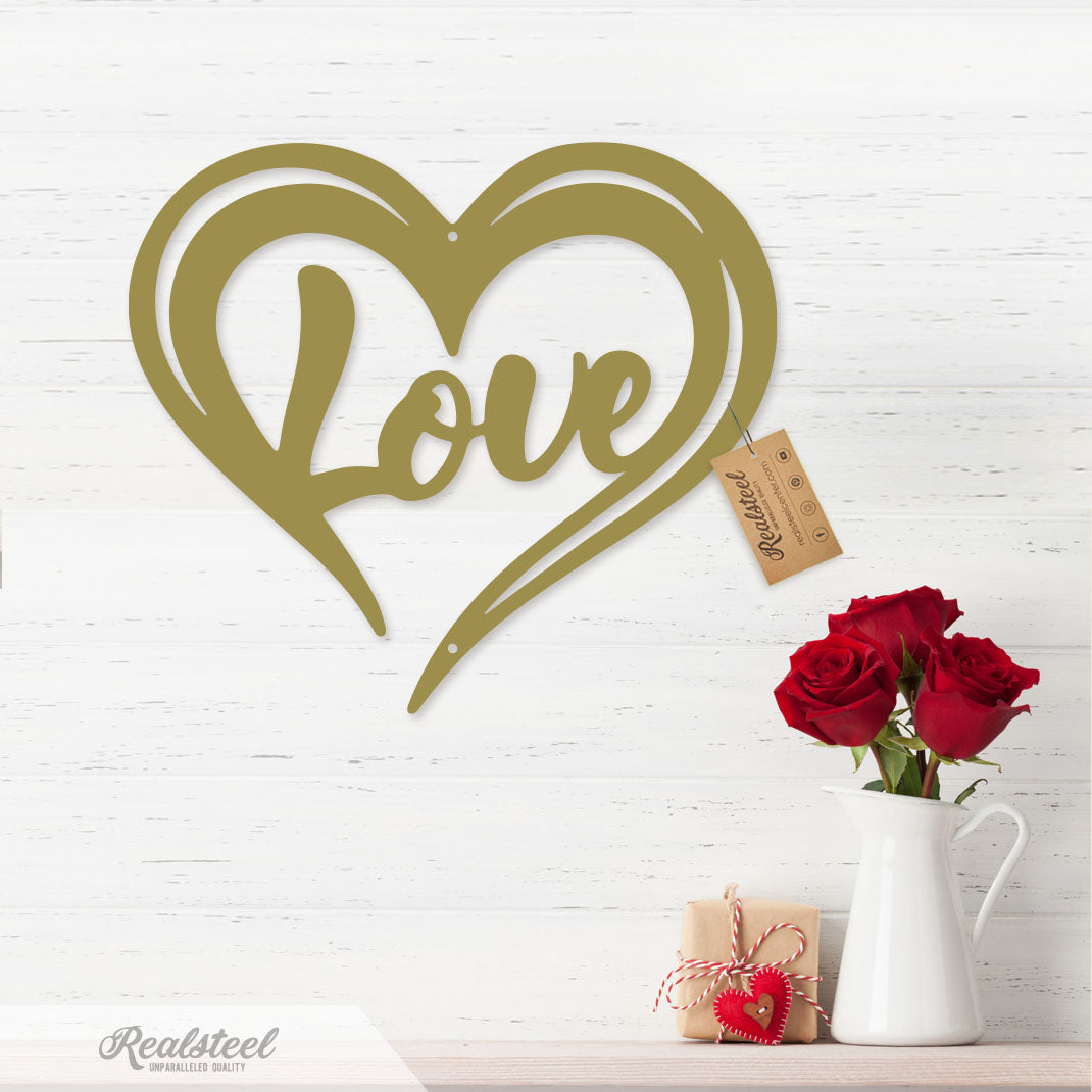 The Gift That Says Love | Valentine Day Heart Love Sign