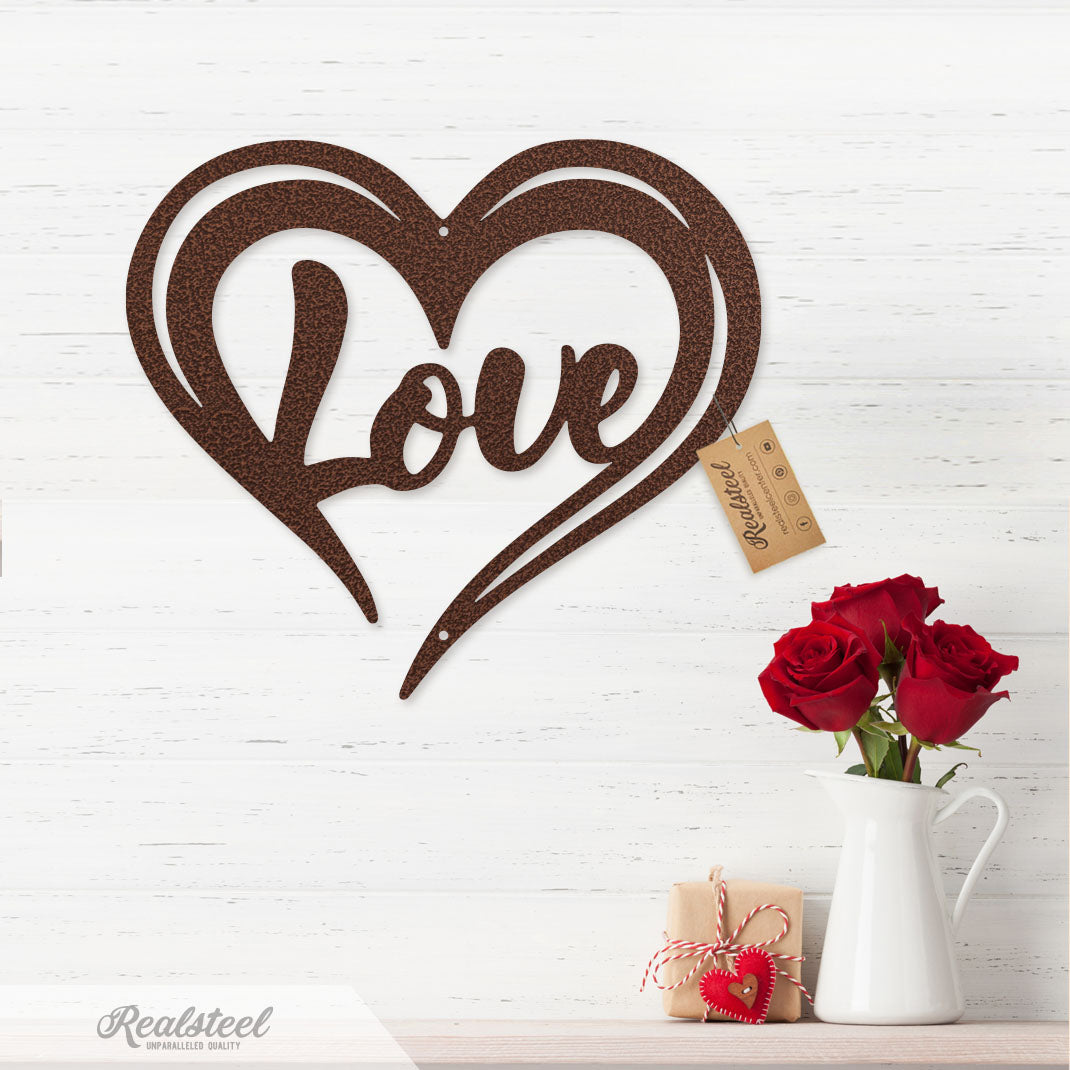 The Gift That Says Love | Valentine Day Heart Love Sign
