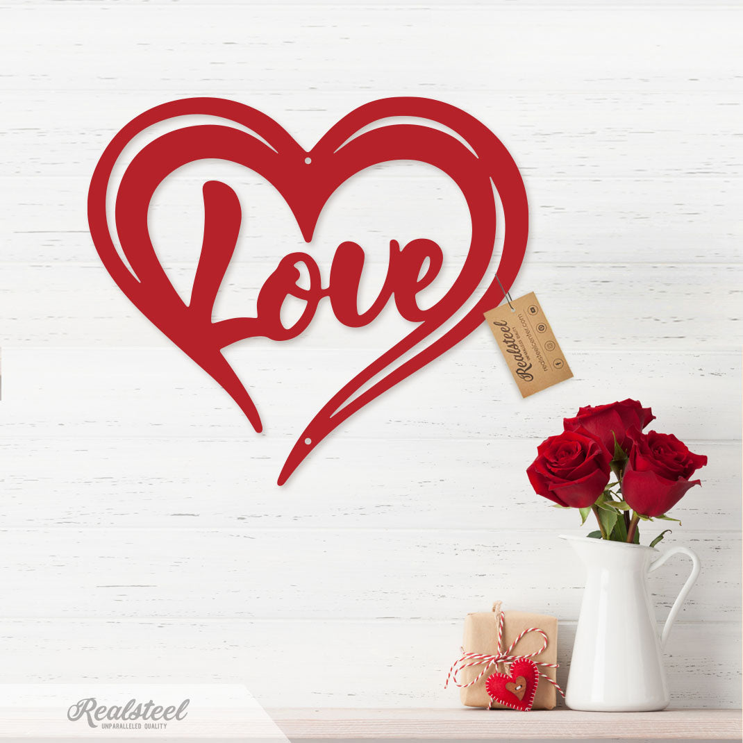 The Gift That Says Love | Valentine Day Heart Love Sign