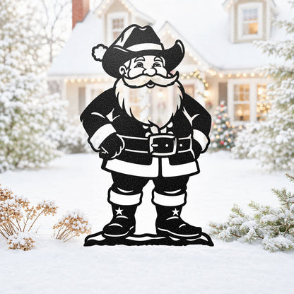 Western Christmas Collection Garden Stakes