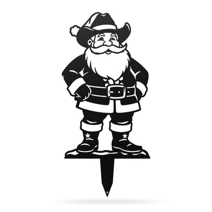 Western Christmas Collection Garden Stakes
