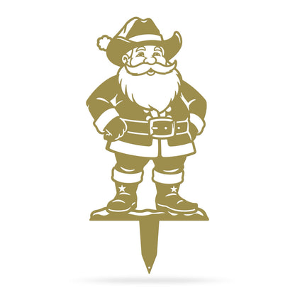 Western Christmas Collection Garden Stakes