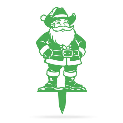 Western Christmas Collection Garden Stakes