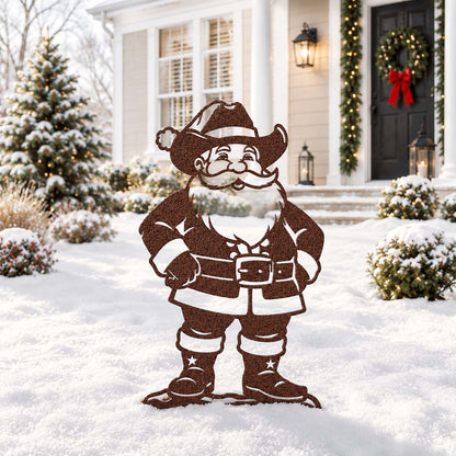 Western Christmas Collection Garden Stakes