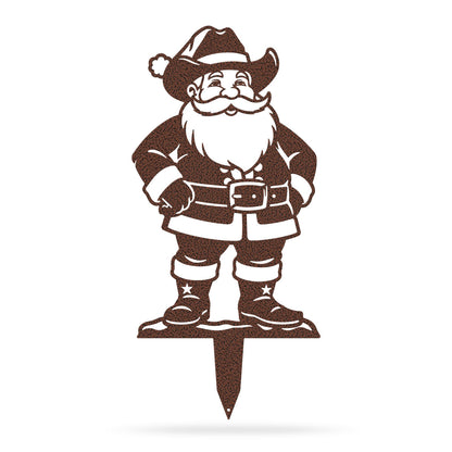 Western Christmas Collection Garden Stakes