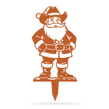 Western Christmas Collection Garden Stakes