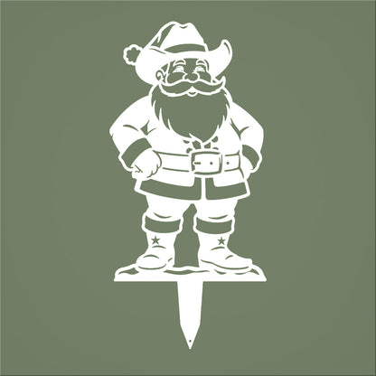 Western Christmas Collection Garden Stakes