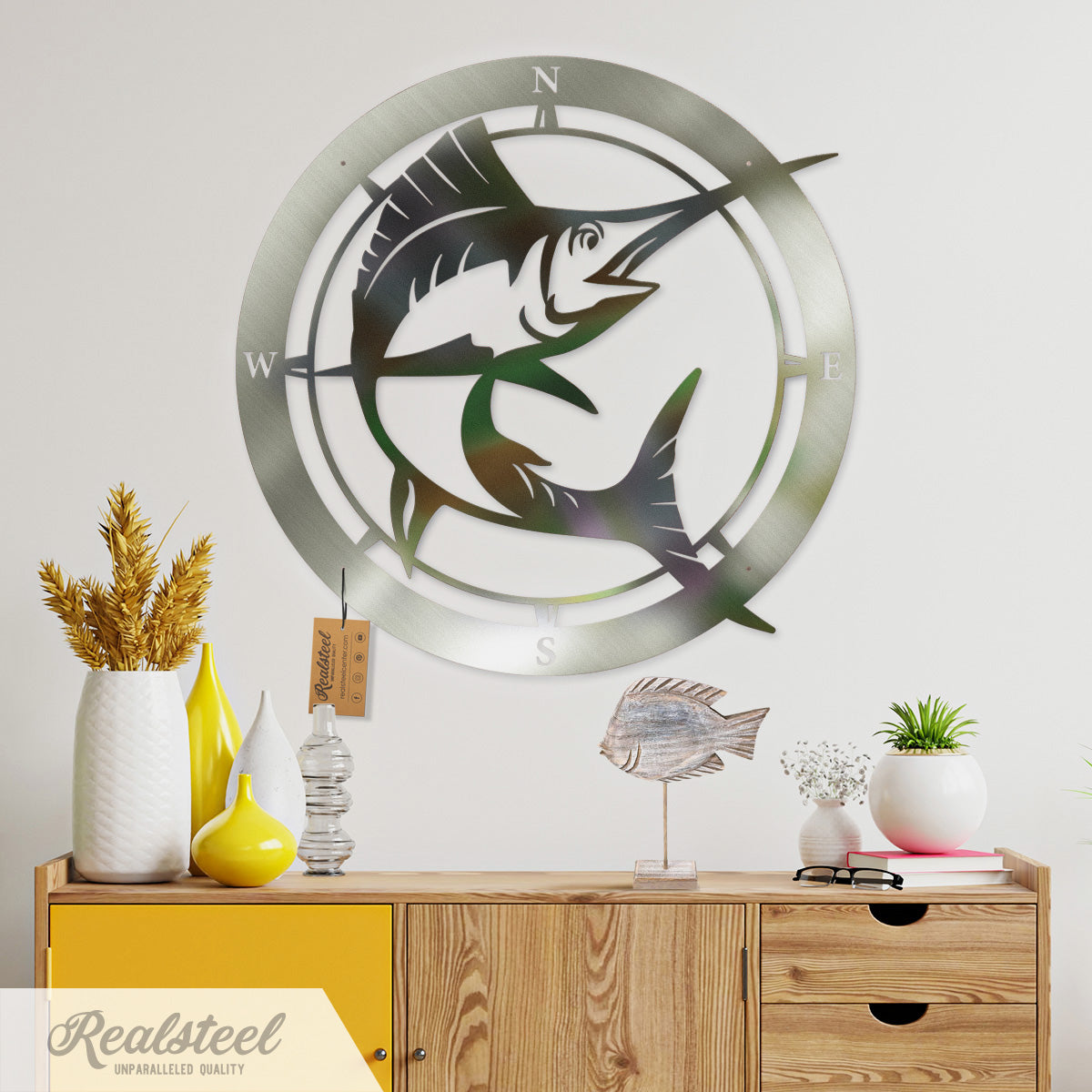 Marlin Compass Wall Art  - RealSteel Center