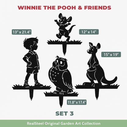 Winnie The Pooh & Friend Stakes – Set 3