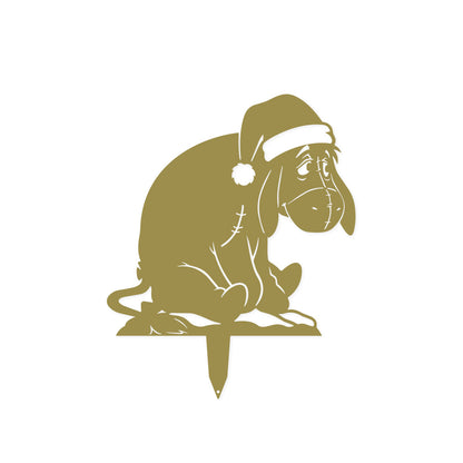 Woodland Friends Christmas Garden Stakes