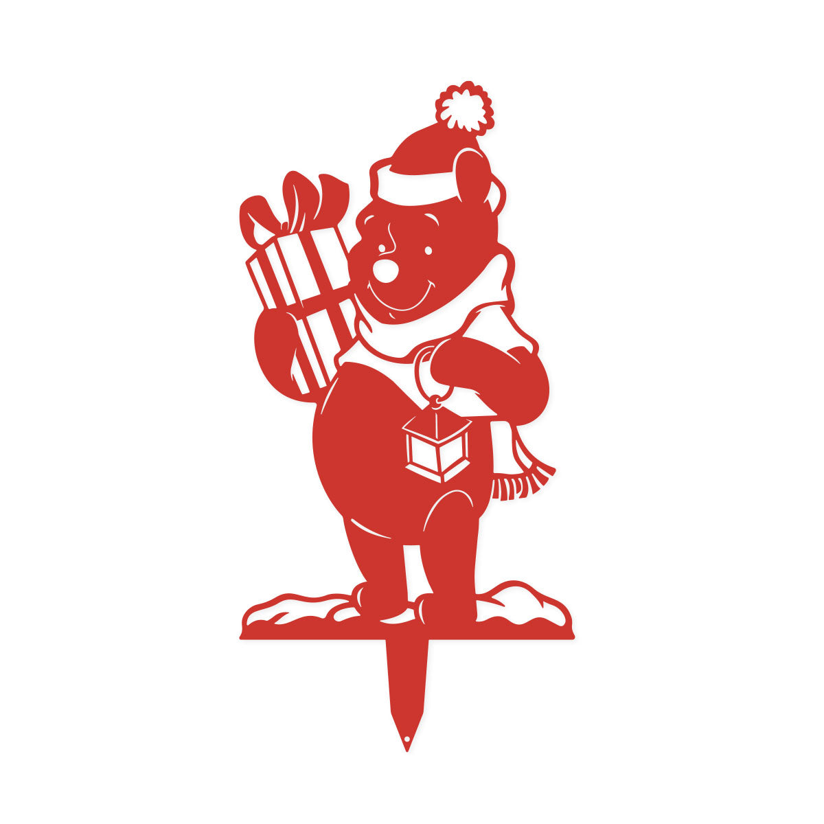 Woodland Friends Christmas Garden Stakes