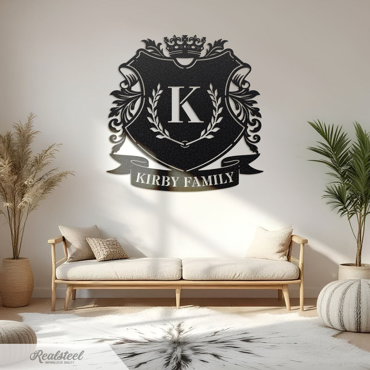 Family Crests and Coats of Arm Metal Wall Art - RealSteel Center